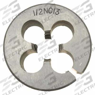 WESTWARD Alloy Steel Die, 1/2-13 UNC: CCT1060-6, Die - Pneumatics
