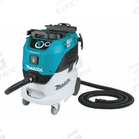 MAKITA Dust Extractor: HEPA, Dry/Wet, 11 gal Tank, 148 cfm Air Flow, 1 1/4 in Hose Dia (MPN VC4210L). Key specifications — attr118028: Plastic; attr117997: MAKITA.