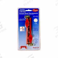 COOPER Pocket Test Thermometer: -20°C to 100°C, +/- 2°F (+/- 1°C), 5 in Stem Lg, Celsius (MPN 1246-02C-1). Key specifications — attr1280785: Celsius; attr1275298: +/- 2°F (+/- 1°C); attr1275296: COOPER.