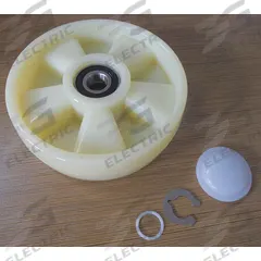 DAYTON Steer Wheel Kit: Steer Wheel Kit, For Pallet Jacks, For 2TUR3/2TUR4/2ZE58/2ZE62, White (MPN MHAC-03NG). Key specifications — attr1343630: Steer Wheel Kit; attr1343631: 2ZE58; attr1343633: DAYTON; attr1343619: White; attr1343632: Pallet Jacks.
