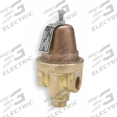 CASH VALVE Pressure Regulator: FNPT x FNPT, 1/4 in x 1/4 in, Brass, 2 psi to 35 psi - Brass General Purpose Pressure Regulators
