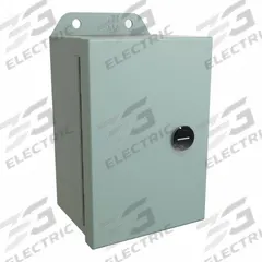 HAMMOND Electrical Enclosure: Steel, 6 in x 4 in x 3 in, NEMA 12/13/3R/4, w/Panel, Solid Cover (MPN EJ643). Key specifications — Closure Method: Latches; Brand: HAMMOND; Knockouts: Not Included.