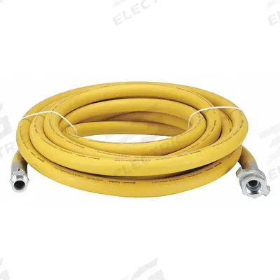 CONTINENTAL Air Hose: 1 1/2 in Hose Inside Dia., Yellow - Nitrile Air Hose Assemblies with Yellow Nitrile Cover