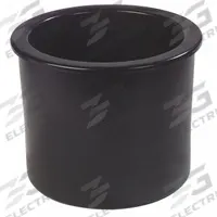 CARLISLE Ice Cream Server w/ Lid: 12 qt Capacity, 10 in Dia, ABS, Black, NSF Certified (MPN CM101203). Key specifications — Brand: CARLISLE; Color: Black; Material: ABS; Product Type: Ice Cream Server.