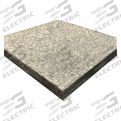 FIBERGRATE Fiberglass Plate: 4 ft Overall Wd, 8 ft Overall Lg, 0.5 in Thick, Dark Gray - Flame Resistant Fiberglass Sheets