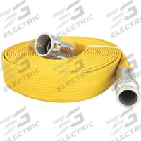 Water Discharge Hose: 1 1/2 in Hose Inside Dia., 50 ft Hose Lg, 250 psi, Yellow (MPN 45DU28). Key specifications — Brand: APPROVED VENDOR; Temp. Range: -5° to 175°F; Hose Color: Yellow.