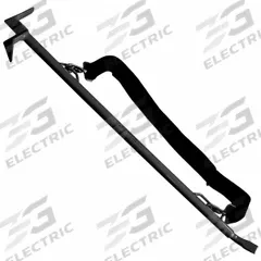 LEATHERHEAD TOOLS Entry Tool: Forcible Entry Tool, New York Hook, 120 in Handle Lg, Round (MPN NYH-10-S). Key specifications — Brand: LEATHERHEAD TOOLS; Handle Material: Carbon Steel; Includes Strap: Yes; Handle Shape: Round.