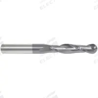 APPROVED VENDOR Ball End Mill: Carbide, AlTiN Coated, 2 Flute, 3/4" Mill Dia, 2-1/4" LOC, 5" OAL (MPN 224-001083)