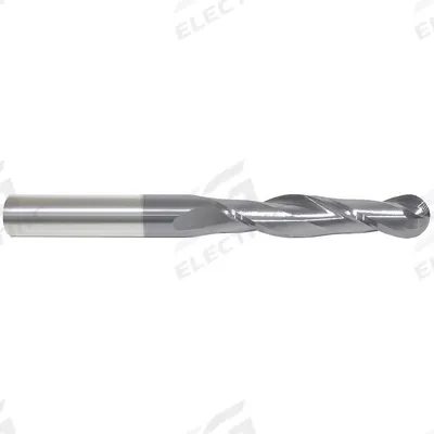 APPROVED VENDOR Ball End Mill: Carbide, AlTiN Coated, 2 Flute, 3/4" Mill Dia, 2-1/4" LOC - General Purpose Carbide Ball End Mills