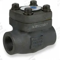 SHARPE Check Valve: Swing, 2-Way, Inline Valve Body, 1/2 in Pipe Size, FNPSM x FNPSM, Carbon Steel (MPN 4371000720). Key specifications — Seat Material: Metal; Brand: SHARPE.