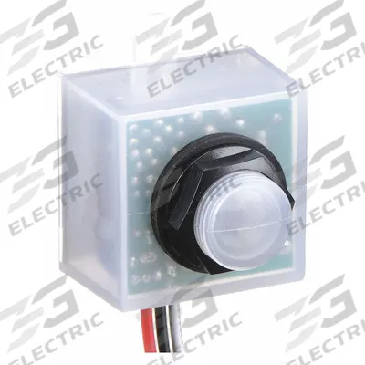 Dayton Photocontrol: Flush In-Post Photocell Mounting, SPST, 120-277V AC - Flush-Mounted Photocells