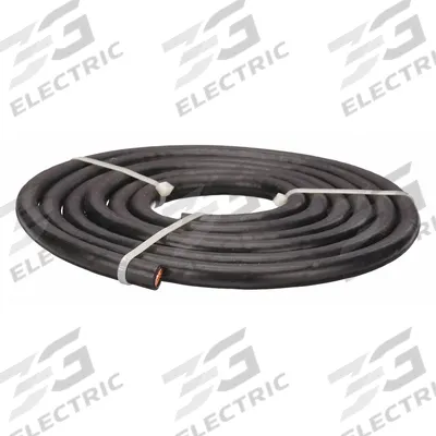 WESTWARD Battery Jumper Cable: 2/0 ga, 120 in Cable Lg, Black - Cut to Length Jumper Cables
