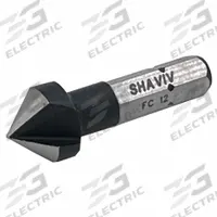 SHAVIV Countersink: FC-12, High-Speed Steel (MPN 151-00138). Key specifications — Blade Trade Number: FC-12; Primary Material Application: Steel; Brand: SHAVIV.