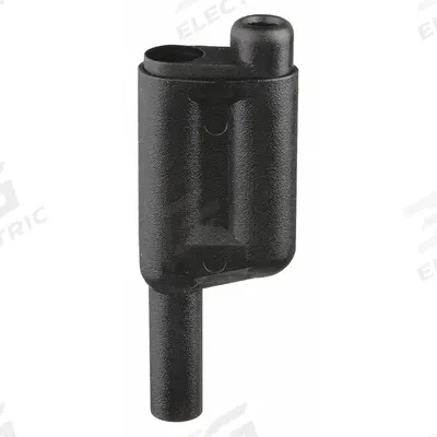 POMONA Banana Plug: CAT III 1000V, 2 3/8 in Lg, Beryllium Copper, Lucel, 1,000 V Max Volt - Banana Plugs