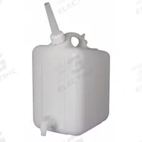 APPROVED VENDOR Jerrican: 5 L, 1.25 gal, HDPE, 244 mm x 140 mm x 254 mm, Spigot/Spout, White (MPN F11859-0010). Key specifications — attr1404322: No; attr1404335: Top and Bottom; attr1404339: Spout Retracts Into the Threaded Collar; attr1404324: White; attr1404327: APPROVED VENDOR; attr1404344: Yes; attr1404359: 45 mm.