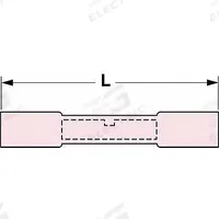 3M Butt Splice Connector: Red, Heat Shrink, For Wire Size 22 AWG – 18 AWG, 1,000 V, Pack Qty 250 (MPN MH18BCK). Key specifications — Brand: 3M.