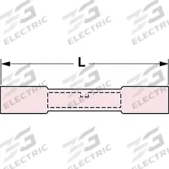 3M Butt Splice Connector: Red, Heat Shrink, For Wire Size 22 AWG – 18 AWG, 1,000 V, Pack Qty 250 (MPN MH18BCK). Key specifications — Brand: 3M.