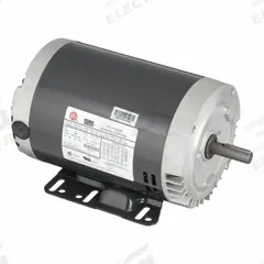 U.S. MOTORS Motor: Rigid Base Mount, Open Drip Proof, 2 hp, 208-230/460V AC, 3,450 RPM (MPN D2P1AHC). Key specifications — Brand: U.S. MOTORS; Nameplate Voltage @ 60 Hz: 208-230/460V AC; Full Load Current @ 60 Hz: 6.0-5.4/2.7 A; Nameplate RPM @ 60 Hz: 3,450 RPM; Motor Enclosure: ODP.