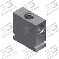PARKER Hydraulic Cartidge Valve Line Body: Steel, Three Positions, C12-3 Valve Cavity Size, 787XL9 (MPN B12-3-12T). Key specifications — attr1012059: B12-3-12T; attr1011634: Steel; attr1011635: PARKER; attr1011647: 1-1/16"-12; attr1011644: C12-3.