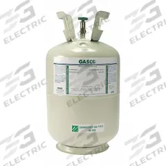 GASCO Calibration Gas: Air, Disposable, +/-5% Accuracy, CO2/H2, Calibration Gas, Calibration Gas (MPN 221L-359B). Key specifications — For Use With: All OEM Gas Detectors; Background Gas: Air; Brand: GASCO; CGA Number: CGA 165; Gas Mixture: Carbon Dioxide 5%; Reusability: Disposable.