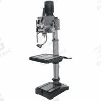 JET Floor Drill Press: Geared Head Drive, Fixed Speed, 60 RPM – 3,000 RPM, 230V AC /Three-Phase (MPN 354024). Key specifications — attr22849: 60 to 3,000 RPM; attr22858: 230V AC; attr73523: Drilling; attr22856: Geared Head; attr73570: Three-Phase; attr22850: 10 in; attr22846: 2 hp; attr22840: 3.2/3.2 A.