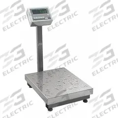 TORBAL Industrial Bench Scale: 19 3/4 in x 15 3/4 in, IP68, Column-Mounted, WASHDOWN SCALES (MPN BAH60). Key specifications — Connection Ports: RS-232; Readability: 20 g; Brand: TORBAL; Weighing Surface Material: Stainless Steel.