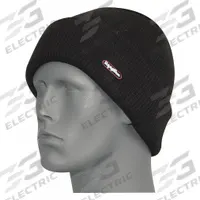 REFRIGIWEAR Hat: Fat Cap, Black, Universal, Hat, Acrylic, Head, Cuffed Beanie, Gen Purpose (MPN 0063RBLKOSA). Key specifications — Includes Lining: Yes; Style: Fat Cap; Lining Material: Micro Denier; Areas Covered: Head; High Visibility: No; Color: Black; Material: Acrylic; Garment Type: Hat.