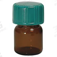 QORPAK Sample Vial: 1.85 mL, Includes Closure, Thermoset, 14.75 mm Body Dia, Square, Amber, Sample (MPN GLC-08768). Key specifications — Body Color: Amber; Screw Closure Size: 13-425 mm; Brand: QORPAK; Bottom Shape: Square; Self-Standing: Self-Standing.
