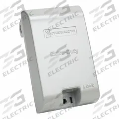 INTERMATIC While In Use Weatherproof Cover: 1 Gangs, Vertical, Die-Cast Aluminum, Gray, 3R (MPN WP1010MXD). Key specifications — Brand: INTERMATIC; Color: Gray; Cover Material: Die-Cast Aluminum; For Electrical Component Type: Decora/GCFI; Mounting Orientation: Vertical.