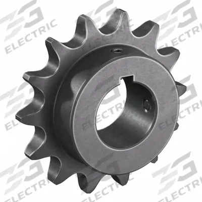 TRITAN Roller Chain Sprocket: 80, For 1 in Chain Pitch, 1 3/4 in Bore Dia, 14 Teeth - Size 80 Fixed-Bore Roller Chain Sprockets