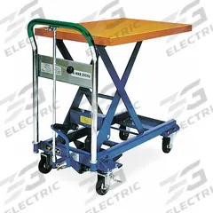 SOUTHWORTH Scissor Lift Table: Not Powered, 550 lb Load Capacity, 31 1/2 in L x 19 5/8 in W, Steel (MPN L-250). Key specifications — Platform Material: Steel; Brand: SOUTHWORTH.