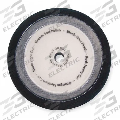WESTWARD Polishing Bonnet: Bonnet, 7 in Outside Dia, 2,900 RPM Max Speed - Vehicle Finishing Pads