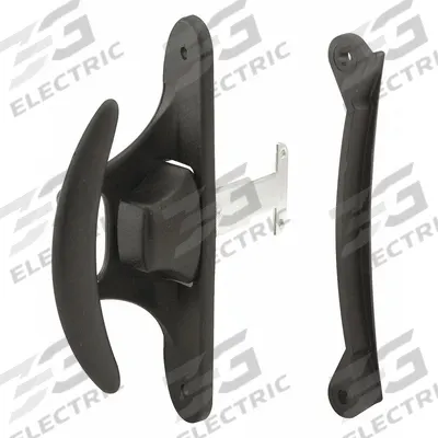 PRIME-LINE Latch and Pull: Sliding Handle and Latch Kit, 4 3/16 in Overall Ht - Screen Door Hardware