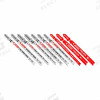 DIABLO Jigsaw Blade: T Shank, For Metal/Wood Workpiece Material, 10 Pieces, 10/12/20/21/5/10/6 (MPN DJT10S). Key specifications — attr1132213: (1) DJT101BR 4" 10TPI High Carbon Steel Blade for Wood; attr1132208: DIABLO.