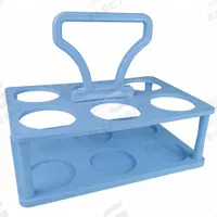 Wash Bottle Carrier: 11 1/4 in Overall Lg, 7 5/8 in Overall Wd, 8 7/8 in Overall Ht, Polypropylene (MPN F11640-0001). Key specifications — Material: Polypropylene; Brand: SP SCIENCEWARE; Product Type: Wash Bottle Carrier; For Use With: 250 mL Bottles.