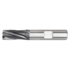 WIDIA HANITA Roughing End Mill: Carbide, AlTiN Coated, 3 Flute, Fine Pitch, 1/4" Mill Dia, 3/4" LOC (MPN 4S0R07002NT)