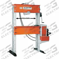 POWER TEAM Hydraulic Presses: Manual, H-Frame, 55 ton (MPN SPM556). Key specifications — attr1088151: POWER TEAM.