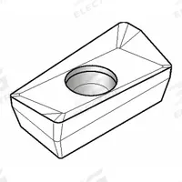 WIDIA Parallelogram Milling Insert: XPHT332ERGE, XPHT160408ERGE (MPN 2964170)