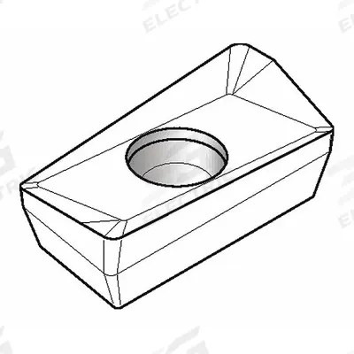 WIDIA Parallelogram Milling Insert: XPHT332ERGE, XPHT160408ERGE (MPN 2964170) - Parallelogram Indexable Milling Inserts