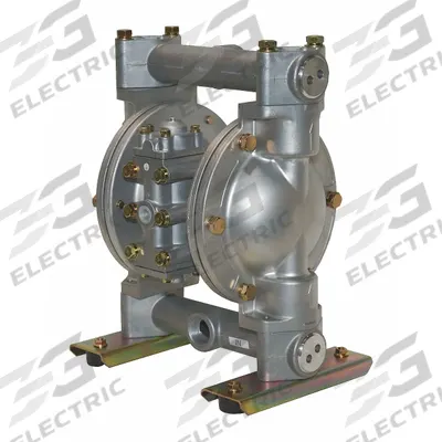 Dayton Double Diaphragm Pump: 316 Stainless Steel Body, 1 in, NPT Connection, 49 gpm - Stainless Steel Housing AODD Pumps