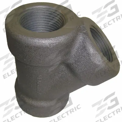 Grainger Metal Pipe Wye: 1 1/2 in x 1 1/2 in - Threaded High-Pressure Pipe Fittings