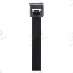 GRAINGER Cable Tie: 12 in Nominal Lg, 3 1/4 in Nominal Max. Bundle Dia., 0.3 in Wd, Black, 100 PK (MPN 36J164). Key specifications — Outdoor Use: Yes; Color: Black; Brand: GRAINGER.