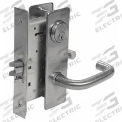 CORBIN RUSSWIN Door Lockset: Classroom Security Lever Locksets, Chrome, ADA Compliant (MPN ML2052 LWM 626). Key specifications — attr1024149: Not Ligature-Resistant; attr1011488: CORBIN RUSSWIN; attr1024446: F32; attr1011524: No Message; attr1011506: LWM Lever; attr1011485: Yes; attr1059461: Satin Chromium-Plated : Steel.