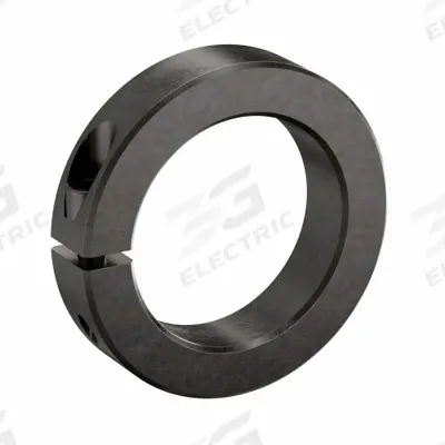 RULAND MANUFACTURING Shaft Collar: 1-Piece, Inch, Round, Clamp-On, 2 5/16 in Bore Dia - Steel Shaft Collars