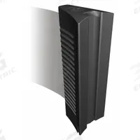 TENSABARRIER Standard Belt End: Black, 2 in Overall Ht (MPN BELTEND-C). Key specifications — attr193628: TENSABARRIER; attr981604: Tensabarrier Cassette; attr981605: Hardware; attr981606: Plastic; attr981612: Standard Belt End.