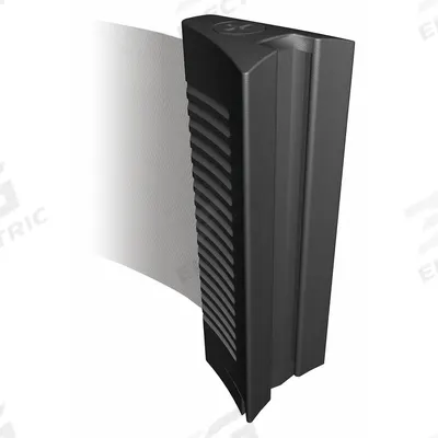TENSABARRIER Standard Belt End: Black - Retractable Belt Barrier Ends