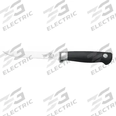 MERCER CUTLERY Boning Knife: Flex, 6 in Overall Lg, Steel Blade, Santoprene Handle - Boning Knives