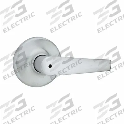 KWIKSET Door Lever Lockset: Privacy Lever Locksets, Chrome