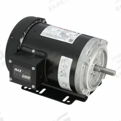 LEESON General Purpose Motors: C-Face/Universal Mount, Totally Enclosed Fan Cooled, 1 1/2 hp (MPN 056T34F15671). Key specifications — Brand: LEESON; Nameplate Voltage @ 60 Hz: 230/460V AC; Full Load Current @ 60 Hz: 4.0/2.0 A; Nameplate RPM @ 60 Hz: 3,450 RPM; Motor Enclosure: TEFC.