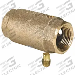 CAMPBELL Check Valve: Poppet, Inline Valve Body, 1 in Pipe Size, FNPT x FNPT, Bronze, Female, NPT (MPN 4061EVFD). Key specifications — Brand: CAMPBELL.